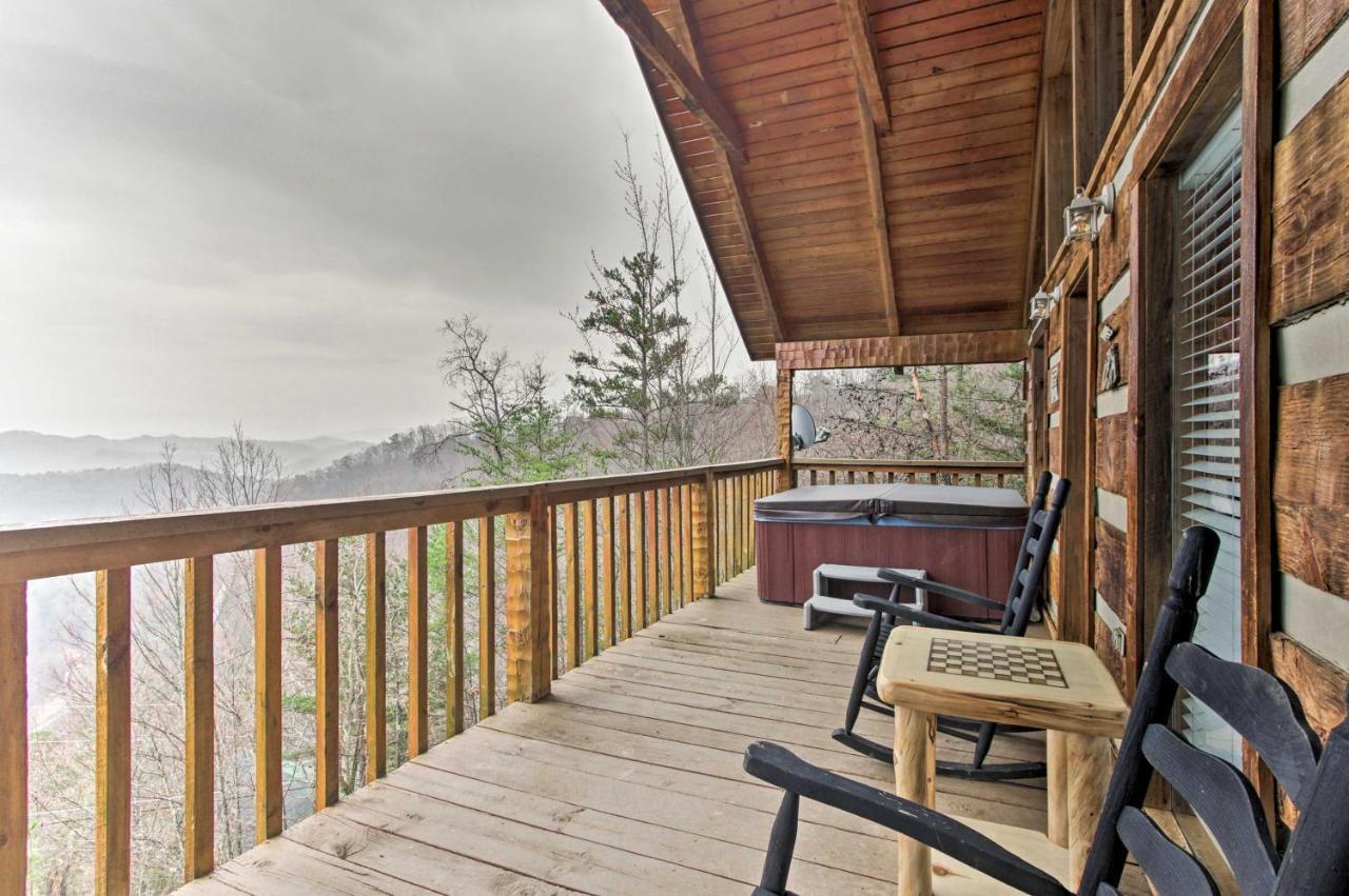Sevierville Cabin With Private Hot Tub And Fireplace! Exterior foto